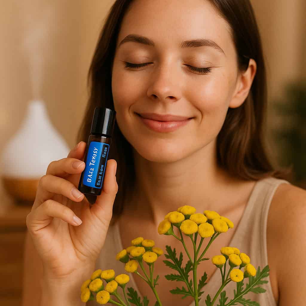 Blue Tansy – The Indigo Whisper of Calm and Renewal