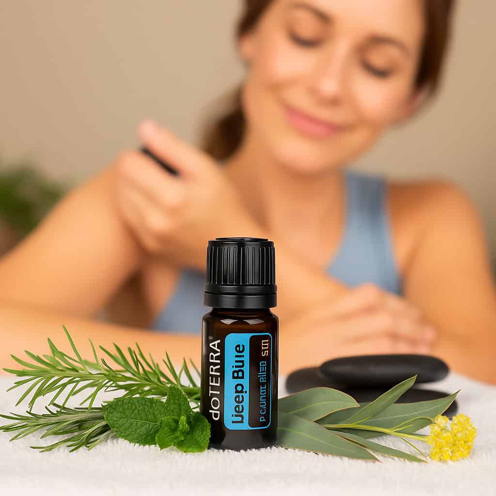 Ease Tension and Reclaim Comfort with doTERRA Deep Blue™ – The Ultimate Soothing Essential Oil Blend